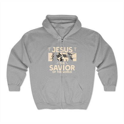 Jesus is our savior zip up