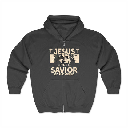 Jesus is our savior zip up